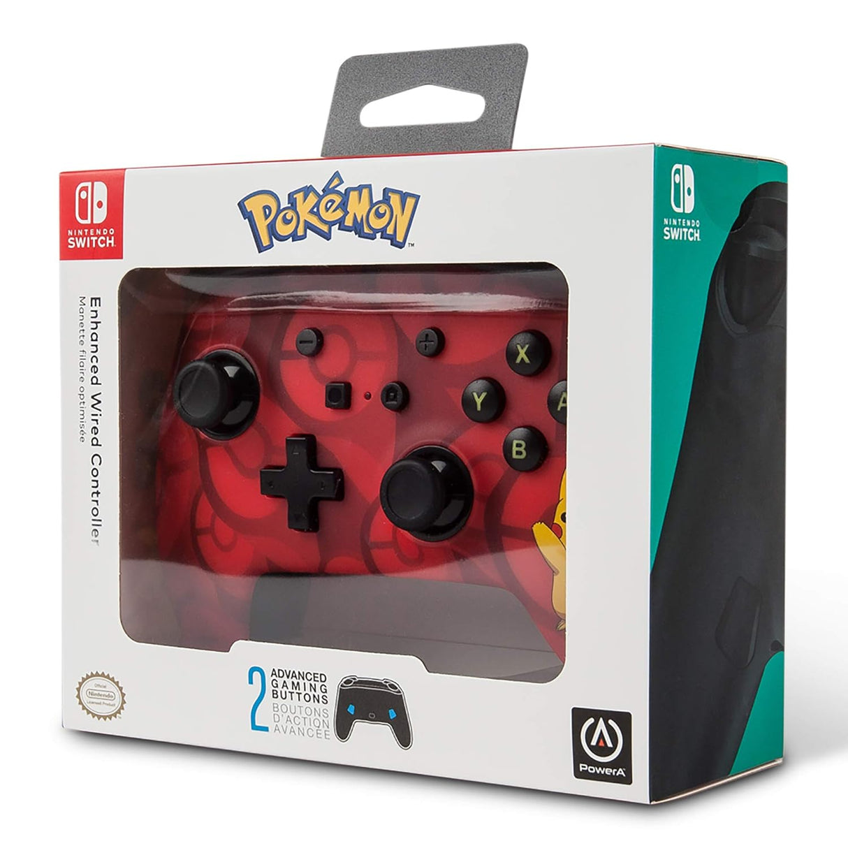 PowerA SW Enhanced Wired Controller – Pikachu
