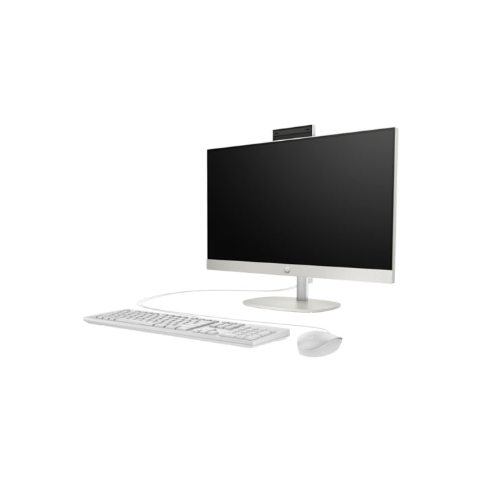 HP AIO 27-cr0012ne  i7-1355U / 8GB DDR4 Ram / 512GB SSD/ Non-Touch 27"FHD Antiglare IPS/ Integrated Intel Iris Xᵉ Graphics/ DOS / Shell White - HD Camera / 1YW