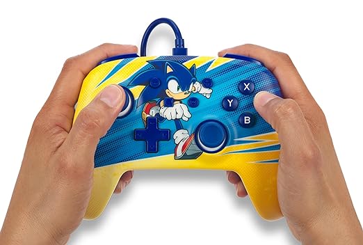 PowerA Enhanced Wired Controller for Nintendo Switch - Sonic