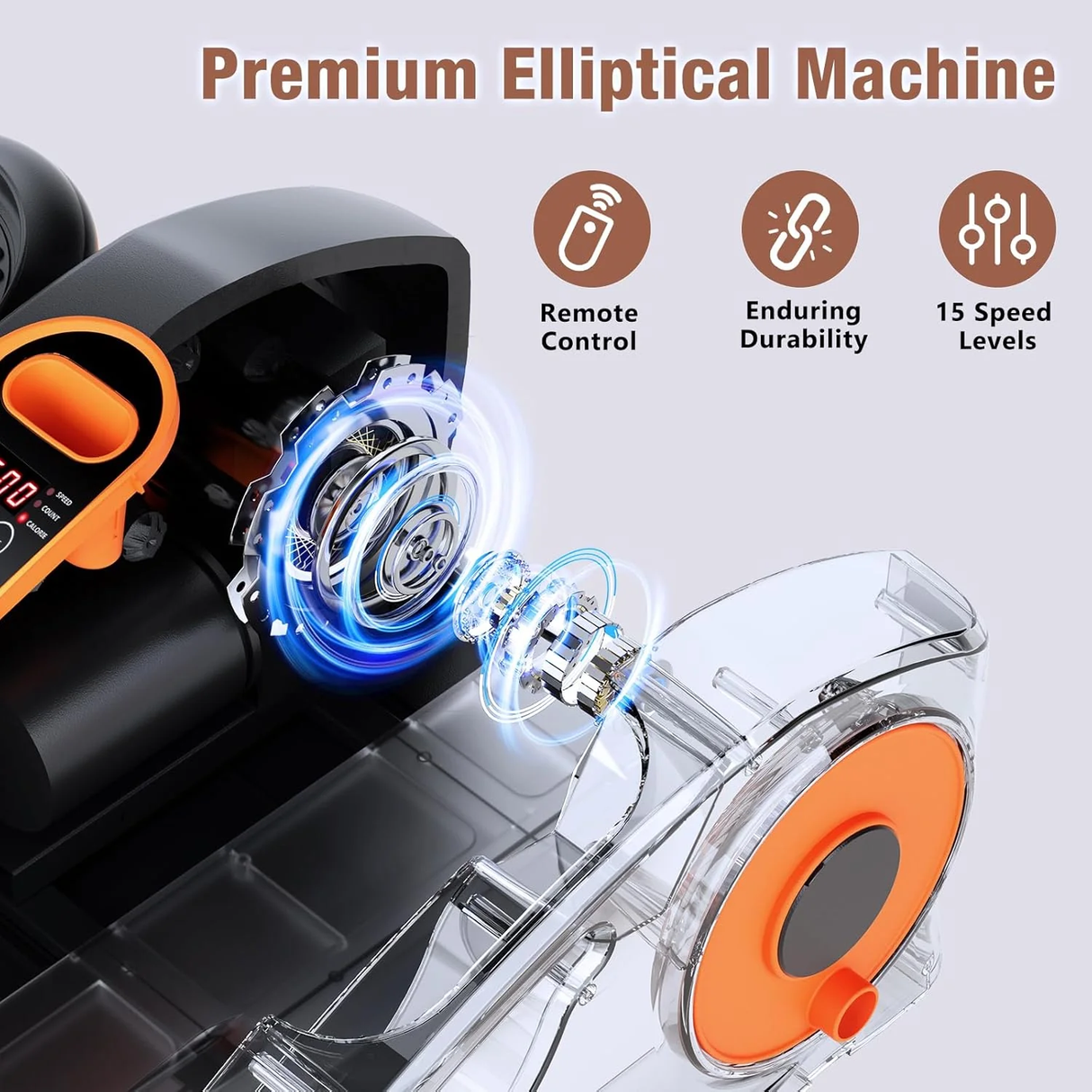 Electric elliptical bike