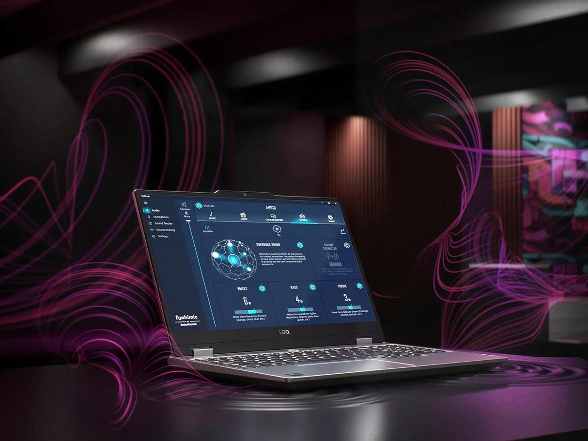 LENOVO LOQ Gaming Laptop Ryzen 5 7235HS, 16GB RAM, 512GB SSD, NVIDIA RTX 4050 6GB Graphic, 15.6" FHD 144Hz, Backlit Keyboard, Luna Grey, English Keyboard, Windows 11