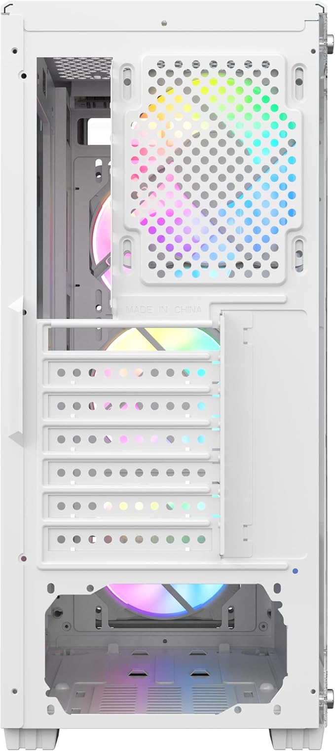 Gaming PC Intel Core I7-12700F, RTX 4060 White , 16GB RAM, Liquid CPU Cooler L240
