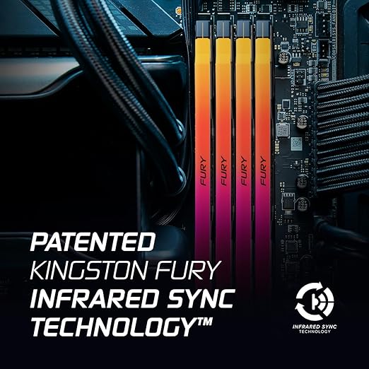 Kingston Fury Renegade Black RGB XMP 48GB(2*24) 7200MT/s DDR5