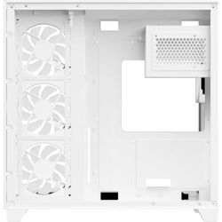PC Case SHARX PROFIN ATX Min-Tower Gaming PC Case, With 7X 120mm Pre-Installed  ARGB Fans Model XI700W,White