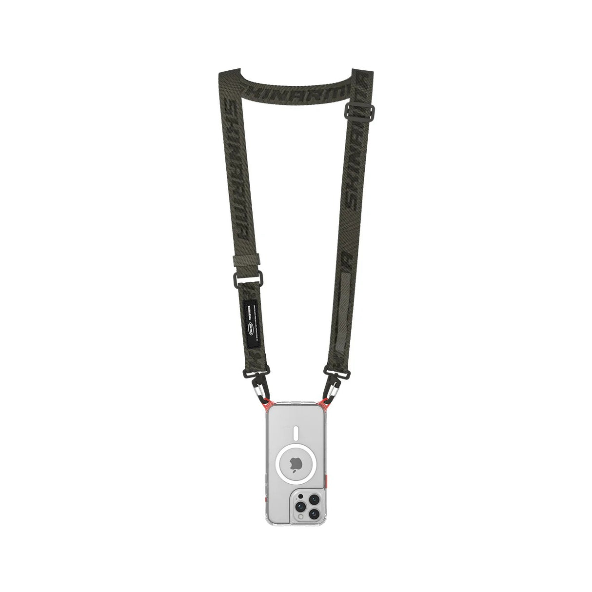 SKINARMA SCOUT XE LANYARD (2.54 CM WIDTH)-BLACK