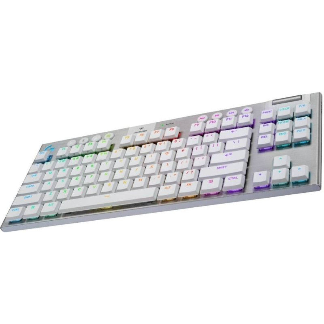 Logitech G915 X Lightspeed TKL Wireless Gaming Keyboard Us INTL Tactile - White