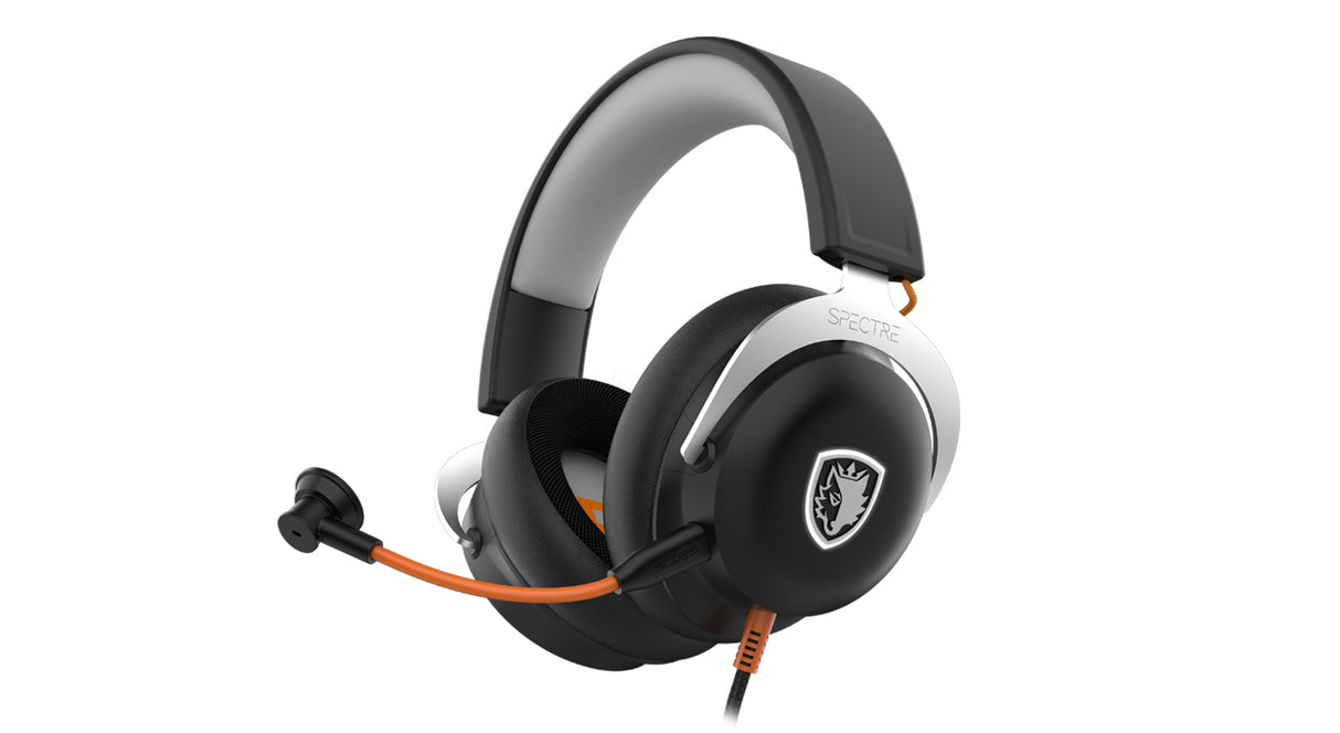Sades Spectre SA-915B Virtual 7.1 Surround Sound USB Gaming Headset - Black