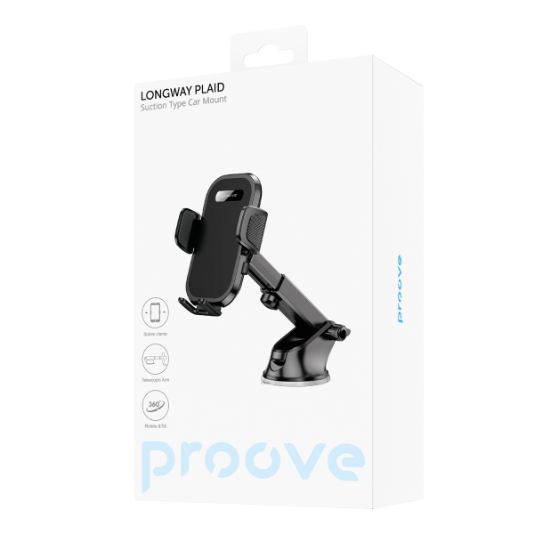 Car Holder Proove Longway Plaid Suction Type Car Mount