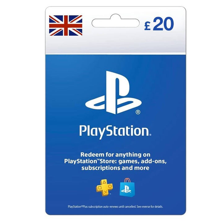 Sony Playstation / PSN Gift Card 20£ - UK (SMS Delivery)