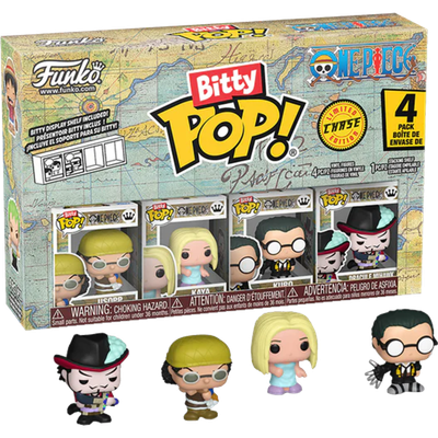 Bitty Pop! Animation: One Piece - Usopp 4Pk