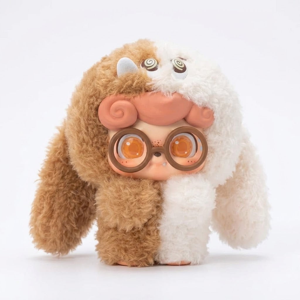 Q.Kid Emotional Hairy Monsters Series Plush 15cm (Blind Box) selling per piece - JO-2025025