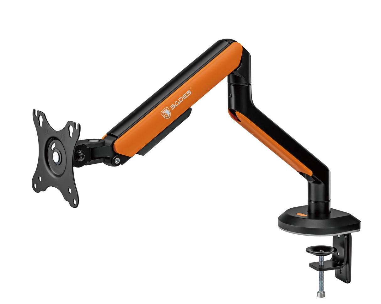 Sades Apep SA-MA02 Single Monitor Mount Arm (Max size 32"/9KG Per ARM)