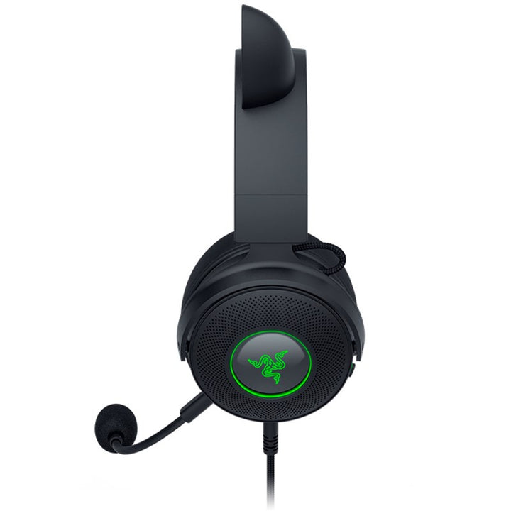 Razer Kraken Kitty V2 Pro Wired RGB Headset With Interchangeable Ears - Black RZ04-04510100-R3M1