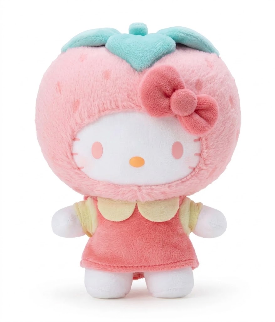 Hello Kitty Fruity Paradise Series Plush Pendant (Blind Box) selling per piece 19.5cm - 2303445910100