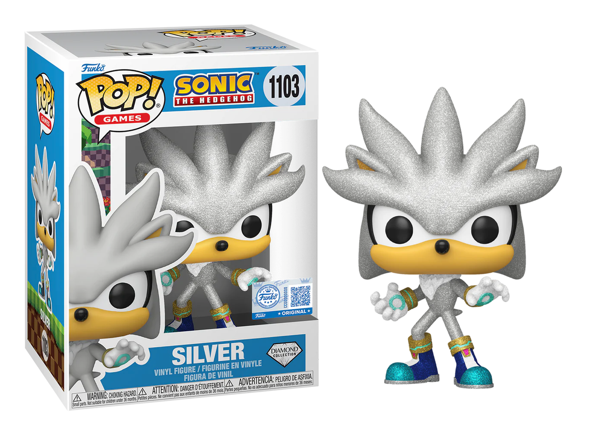 Pop! Games: Sonic - Silver (DGLT)(Exc)