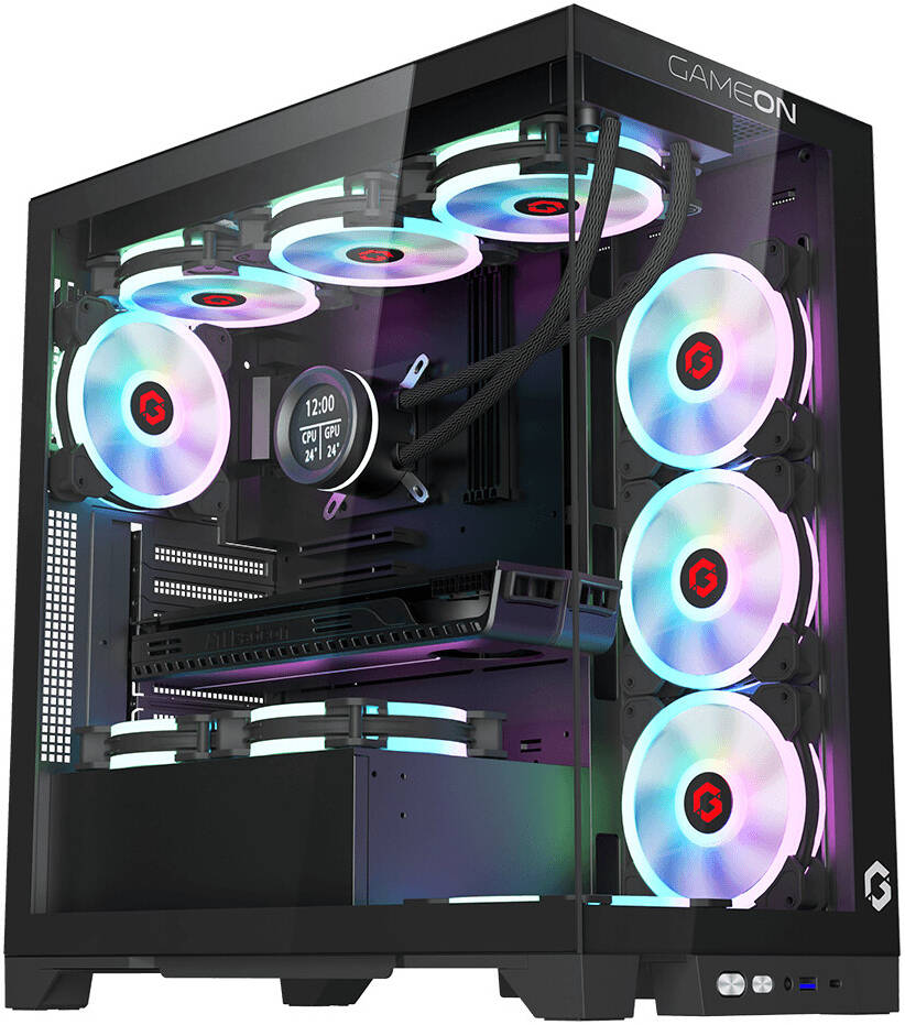 Custom Gaming PC Intel Core i5-12400F, RTX 3050 6GB, 16GB RAM DDR4, 1TB SSD, Windows 11 Pro