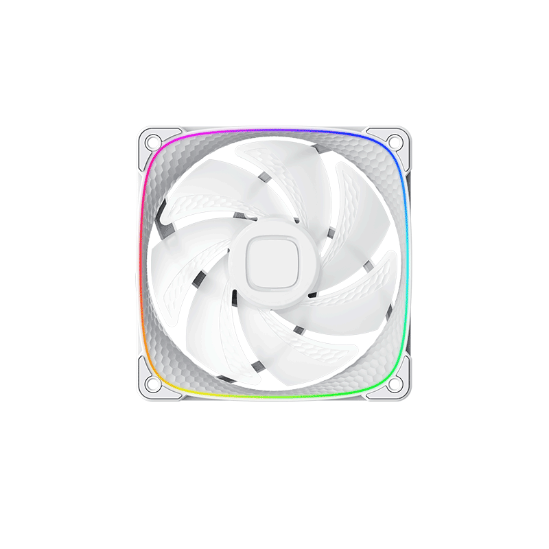 Geometric Future Squama 2503W Triple Pack 120mm - White