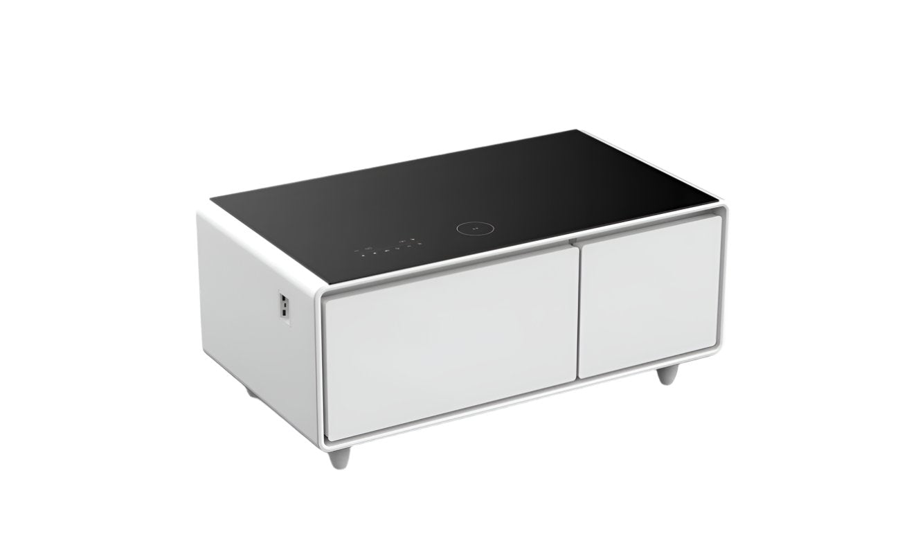 Gamax Smart Coffee Table with 93L Refrigerator (TB-93) , 2 USB