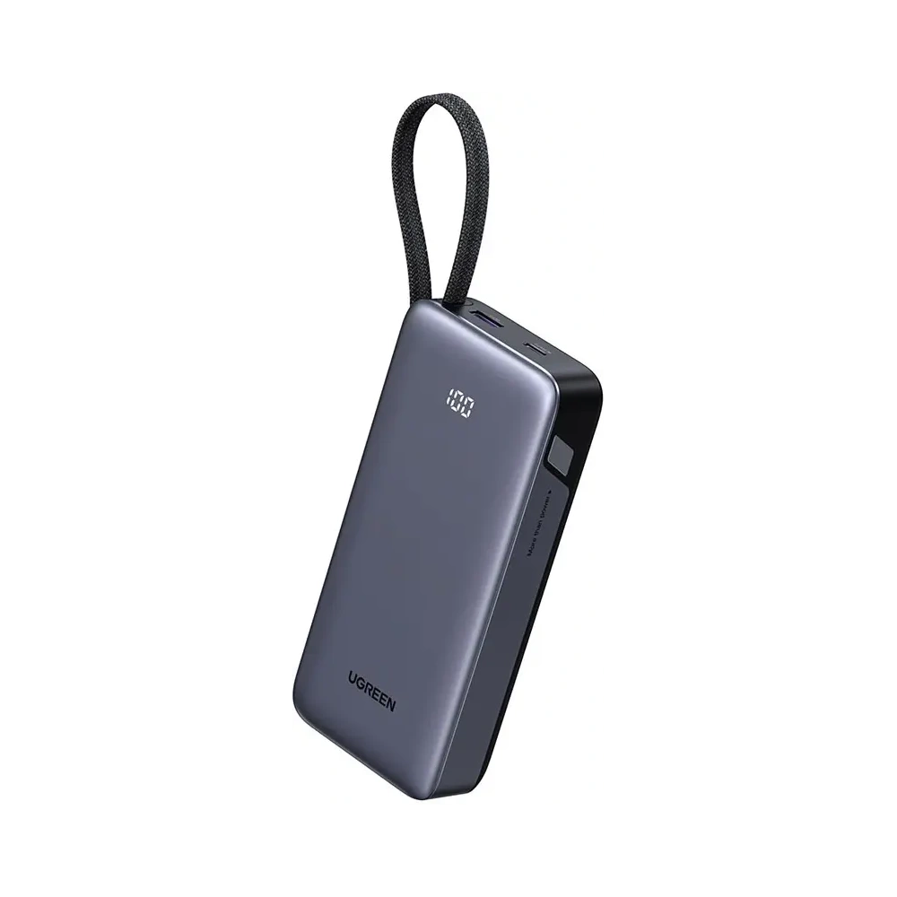 UGREEN Nexode Power Bank 45W 20000mAh Built-in Usb-C Cable - PB536