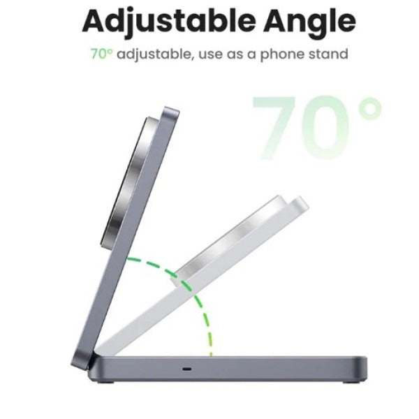 UGREEN 2-in-1 Magnetic Wireless Charger 20w W706-45057