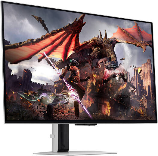 SAMSUNG Odyssey G8 32",4K,OLED, 240Hz,0.03ms,HDMI 2.1,Flat Gaming Monitor- LS32DG802SMXUE