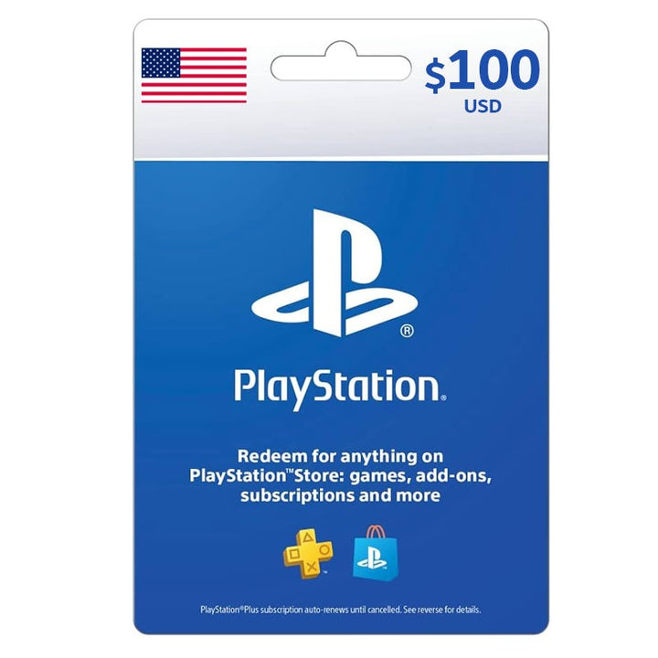Sony Playstation / PSN Gift Card 100$ - USA (SMS Delivery)