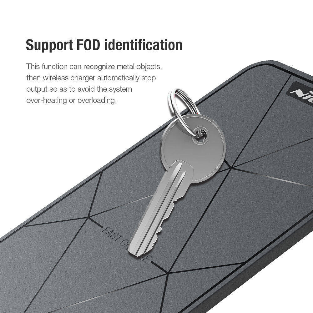 NILLKIN 10W Fast Wireless Charging Stand - Black