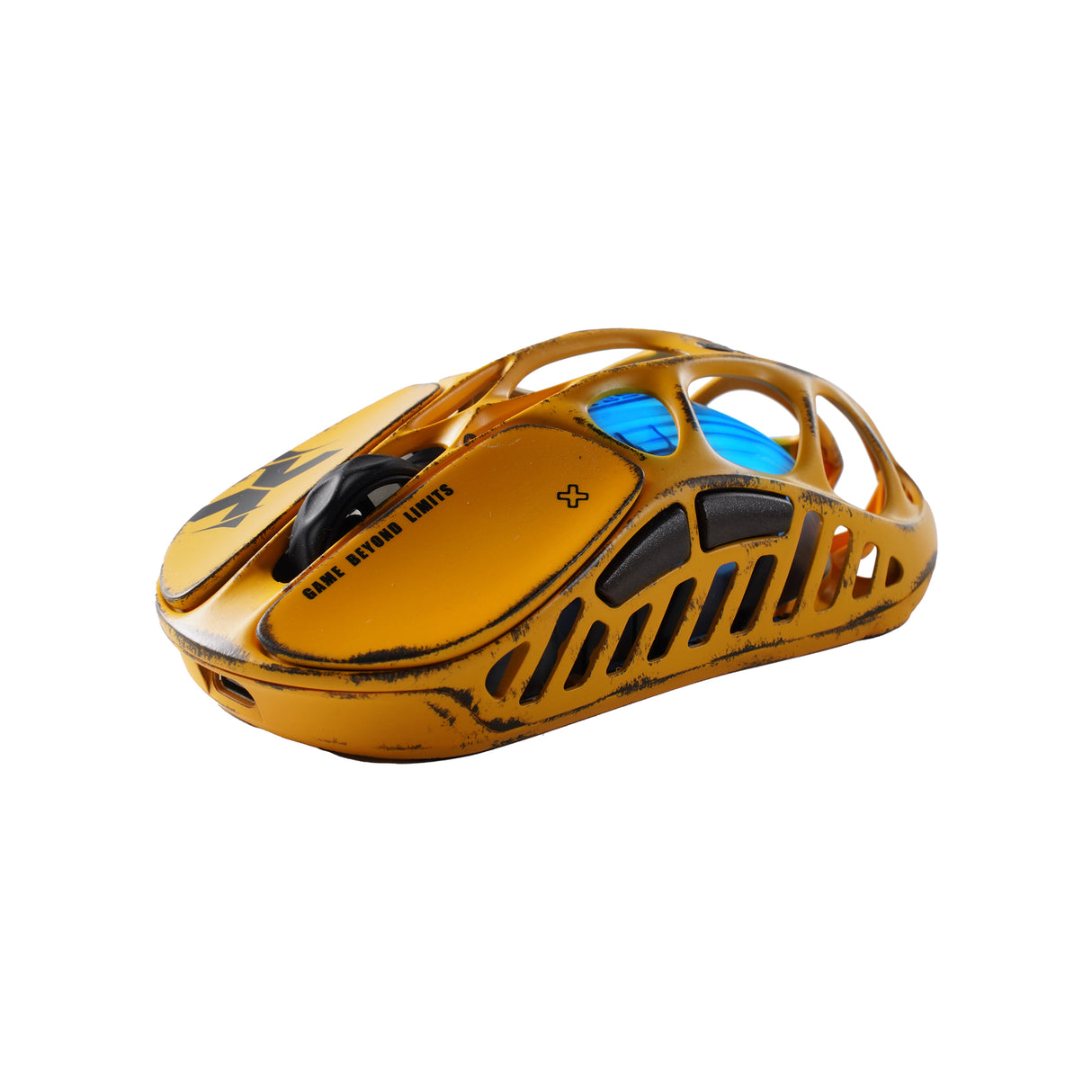 GravaStar Mercury X Pro Wireless Gaming Mouse Special Edition - Battle Worn Yellow
