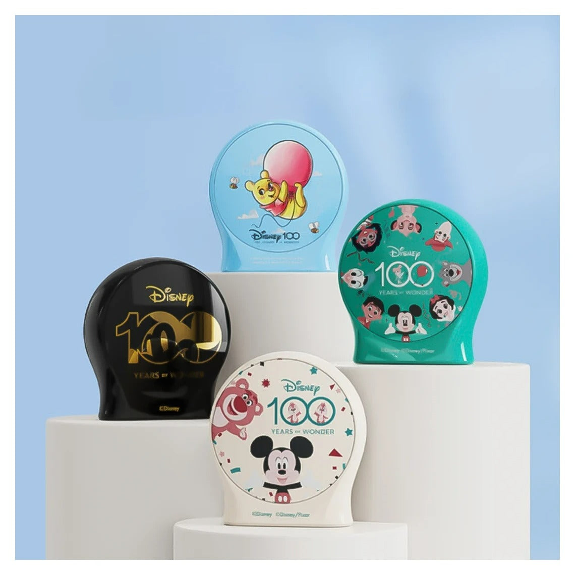 Disney QS-C01 100th anniversary one-to-three telescopic Charging cable