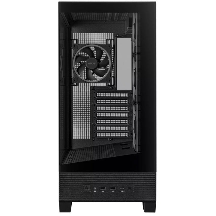 Asus A31 Plus ATX Mid Tower Gaming PC Case - Black (4 ARGB Fans Included)