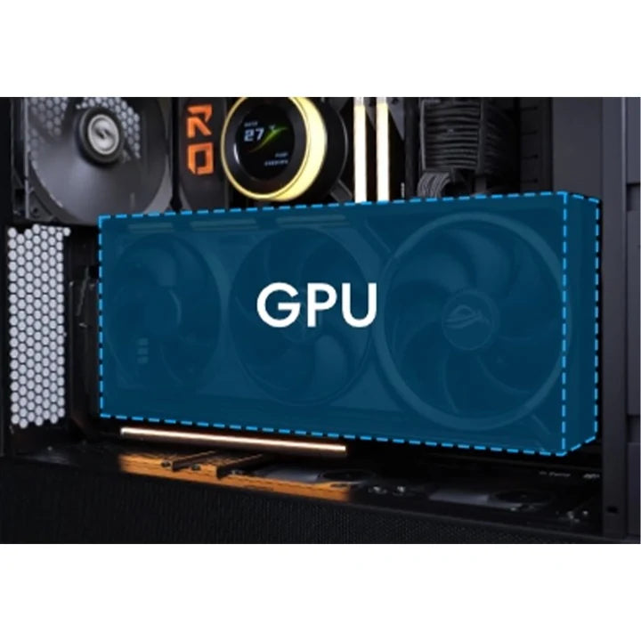 Lian LI 4 Slots Vertical GPU Kit (VG4v4) - Black