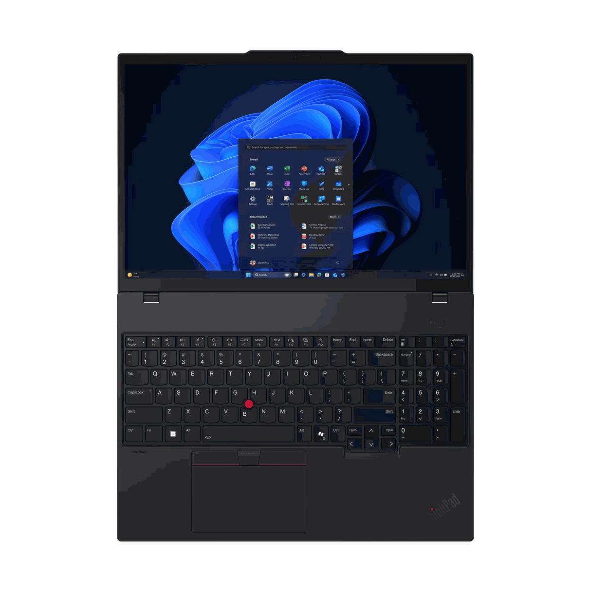 Lenovo ThinkPad T16 Gen 4 Intel Core Ultra 7 255U,12C, AI PC /16" WUXGA /16GB DDR5-5600 RAM/ 512GB M.2 2280 PCIe NVMe SSD /Integrated Intel Graphic /Win11 Pro 64 /Backlit,Eng.-Arabic/ Black /3YW