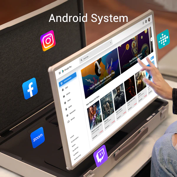 Apolosign 27 inch Briefcase Design Touch TV