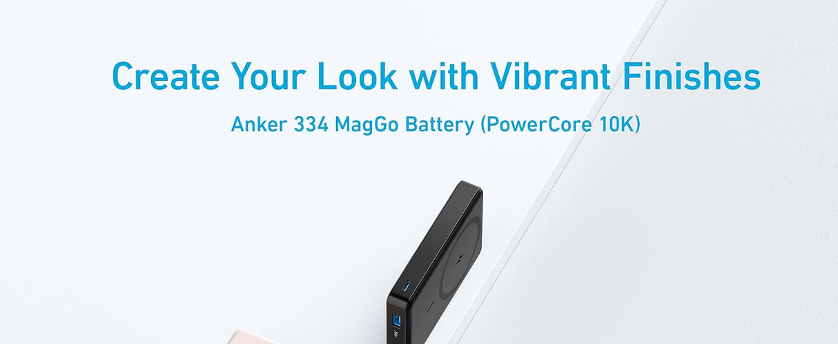 Anker 334 MagGo Battery (PowerCore 10K) -Black A1642H11