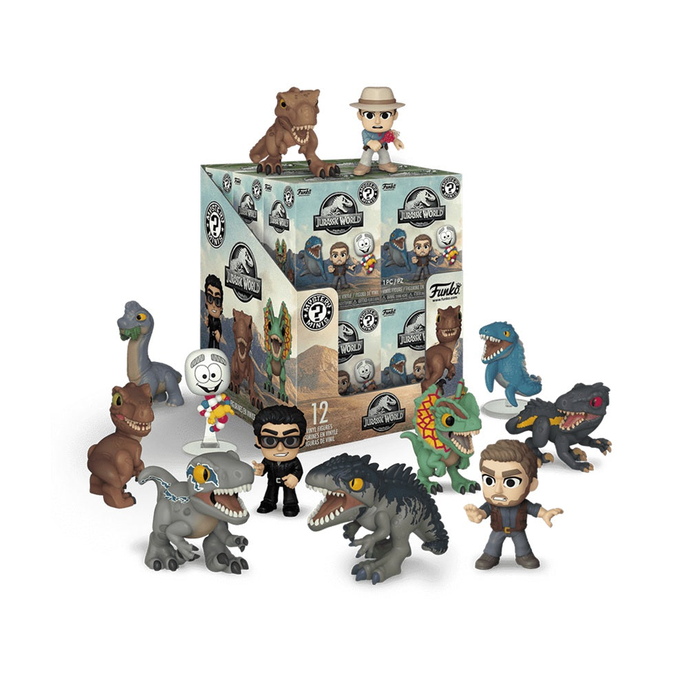 Mystery Mini! Movies: Jurassic Park 12PCS PDQ (Selling Per Random Piece)