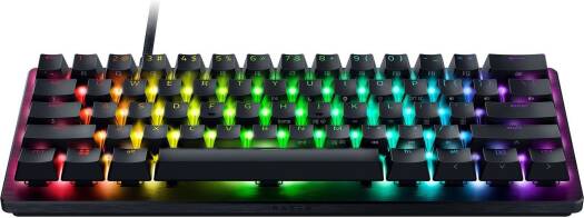 Razer Huntsman V3 Pro Mini 60% Analog Optical Switch Gen-2 Doubleshot PBT Keycaps US Layout Gaming Mechanical Keyboard - Black RZ03-04990100-R3M1