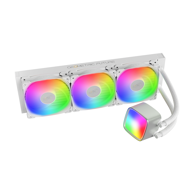 Geometric Future Eskimo Pro 36W 360mm AIO Liquid Cooler - White