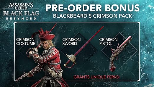 Assassins Creed Black Flag Resynced Standard Edition For PlayStation 5 (EU)
