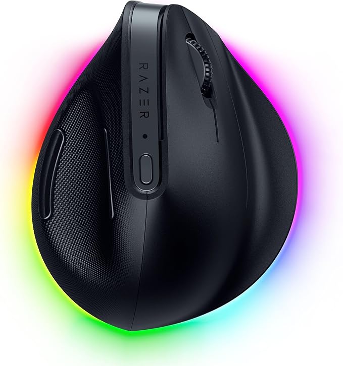 Razer Pro Click V2 Mouse - Vertical Edition - Black