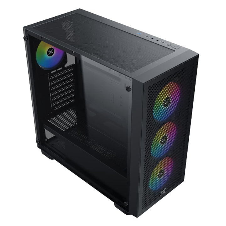 Xigmatek Gaming Z Pro ARBG EATX Mid Tower PC Case - Black
