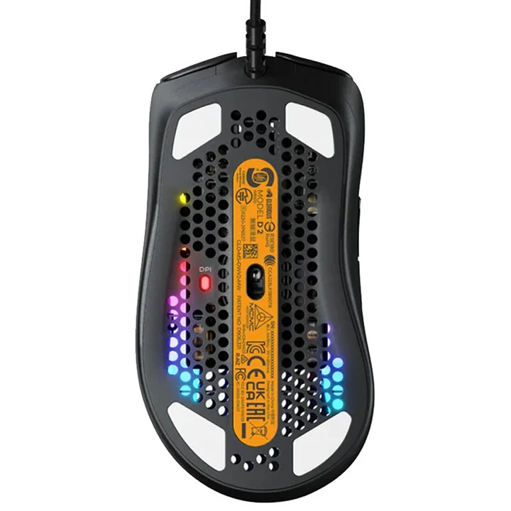 Glorious Model D2 Wired RGB Gaming Mouse