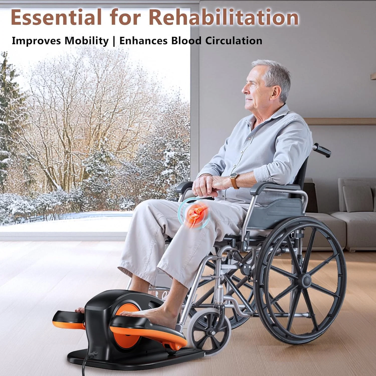 Electric elliptical bike