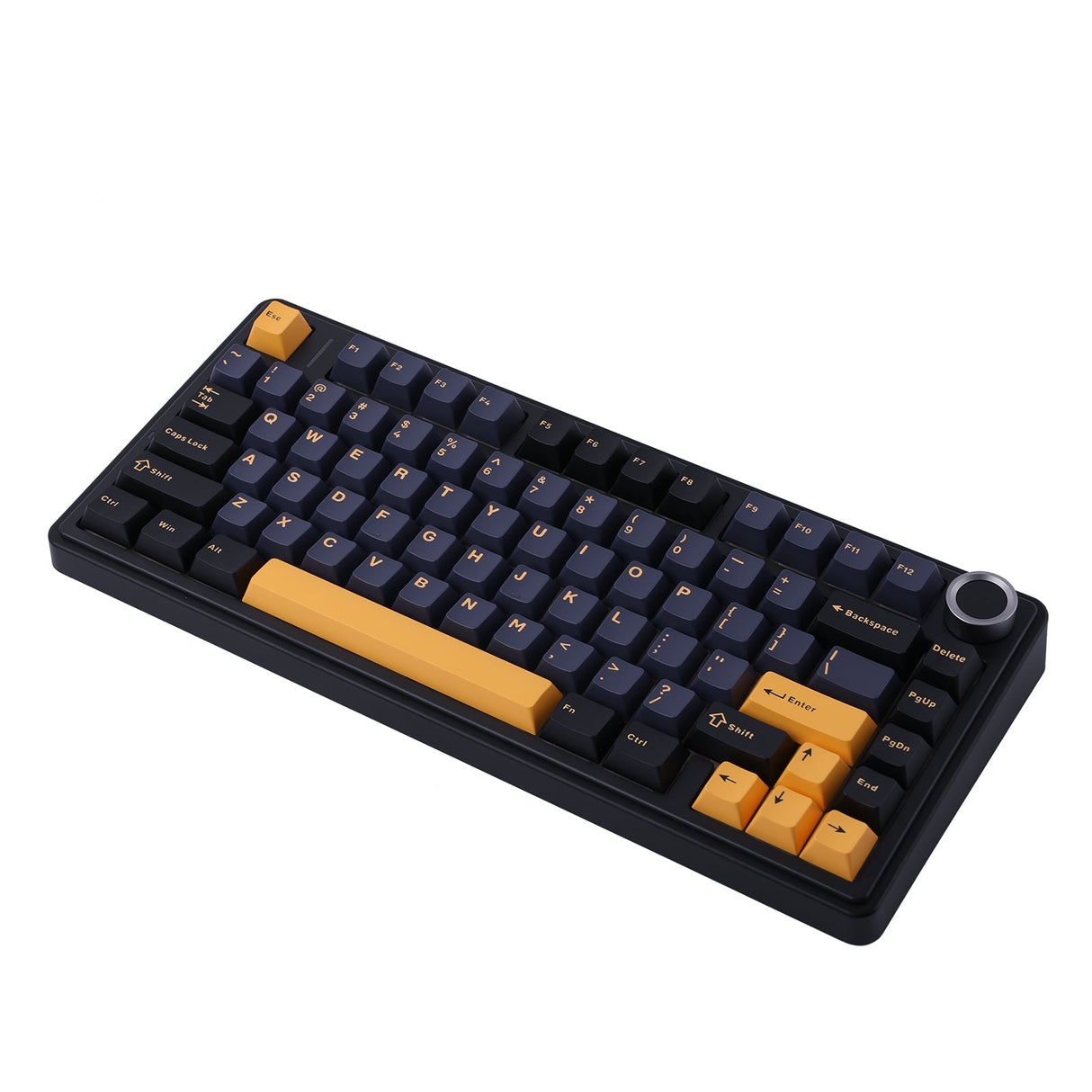AULA F75 75% Gasket Wireless Mechanical Keyboard, LEOBOG Reaper Switch - Thuder Black