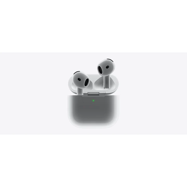 Apple Airpods 4 with Active Noise Cancellation, Wireless Charging Case (USB‑C) - White