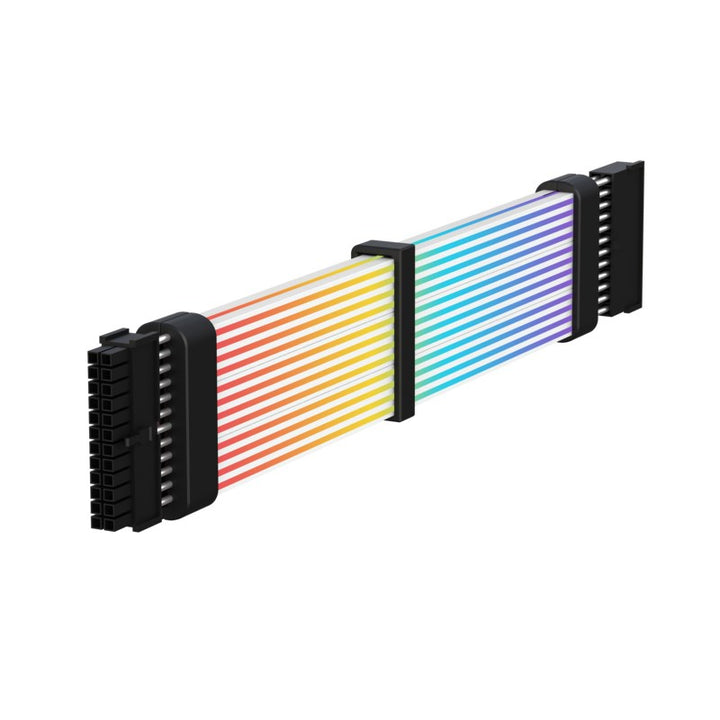 GameMax MB 24PIN-B 24 Pin ARGB PSU Extension Cable - Black