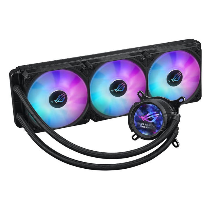 ايسوس روج ستريكس مبرد مياه كمبيوتر LC III 360 ARGB AiO LCD - اسود