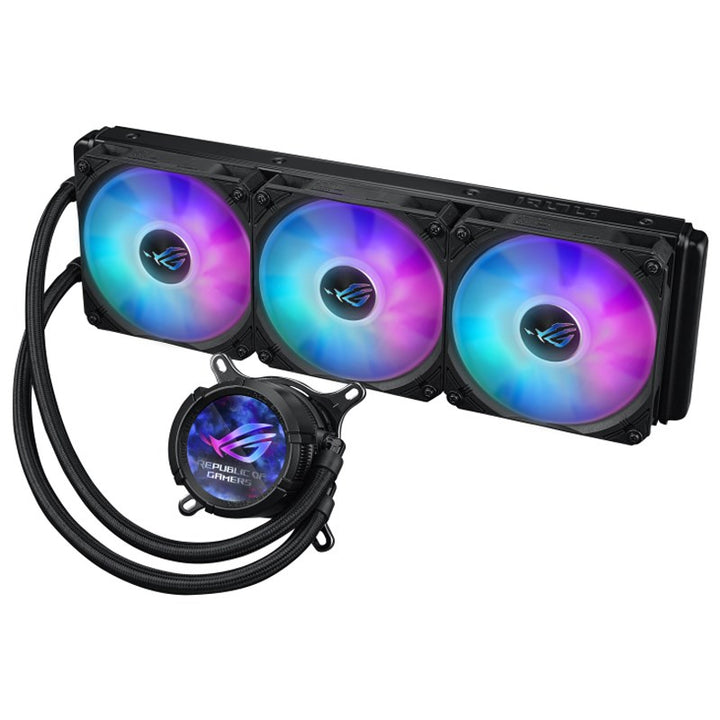 ايسوس روج ستريكس مبرد مياه كمبيوتر LC III 360 ARGB AiO LCD - اسود
