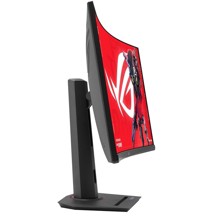 Asus ROG Strix Model XG32WCS, 32" QHD(2560x1440), 180Hz Refresh Rate, 1ms Response time, AMD FreeSync, Fast VA Curved Gaming Monitor - Black