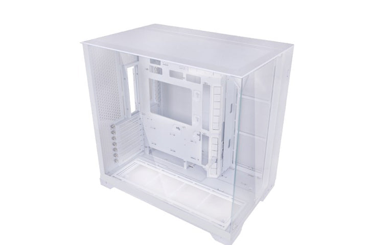 Lian Li O11 Vision Compact Tempered Glass ATX mid Tower Gaming PC case - White