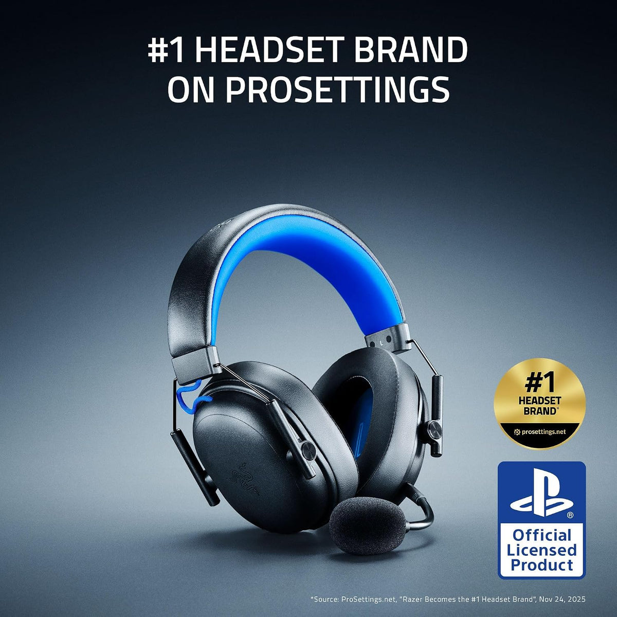 RAZER BlackShark V3 X Hyperspeed Gaming Headset for PlayStation - Black RZ04-05420400-R3G1